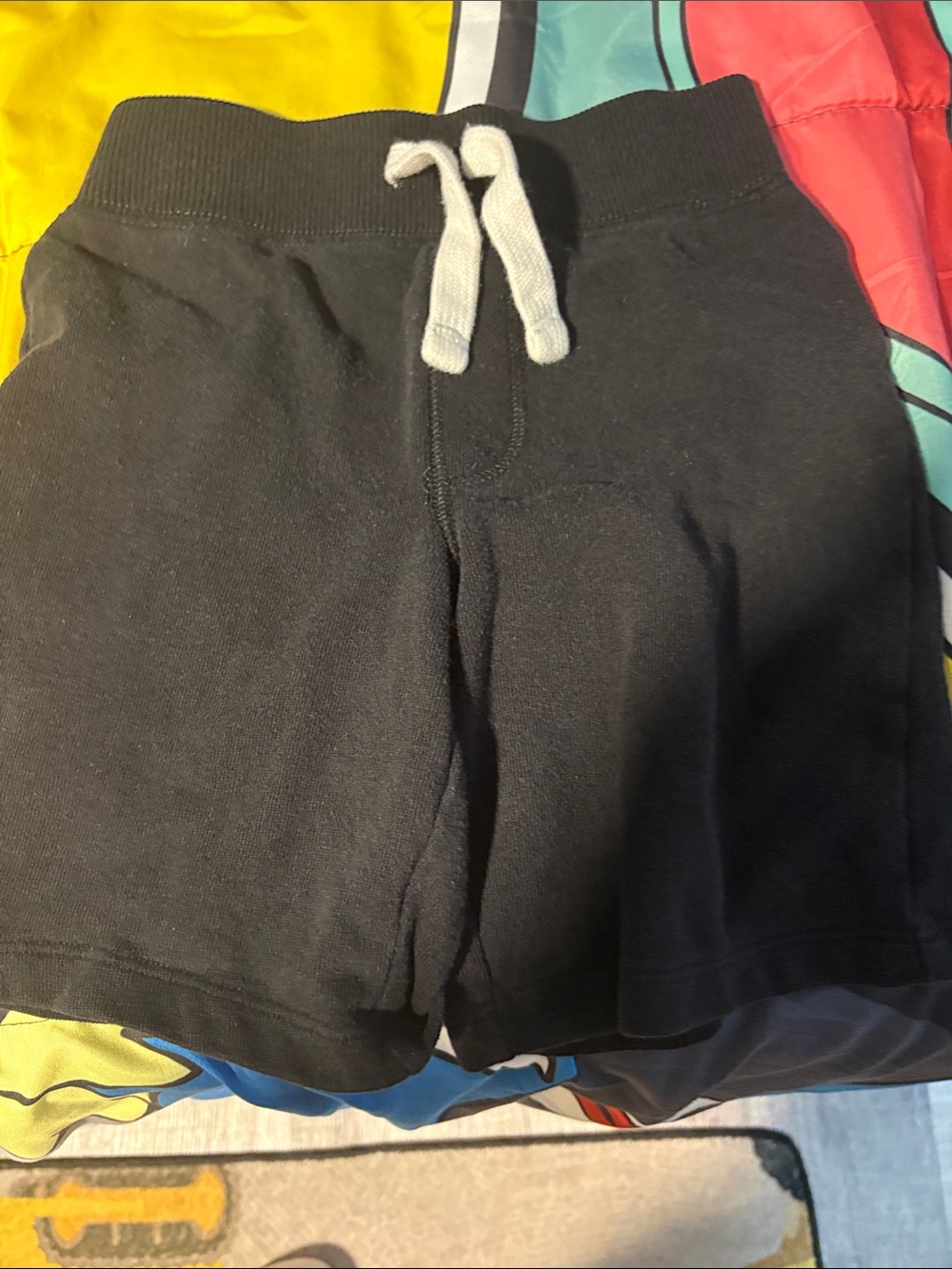 Old Navy Black Kids Drawstring Lounge Shorts